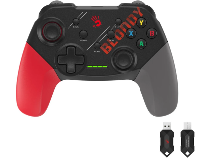 312860 a4tech bloody gpw50 gamepad dual mode 2 4g usb cerny ien543534