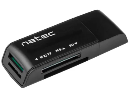 natec ctecka karet mini ant usb 2 0 m2 microsd mmc ms rs mmc sd t flash ien411429