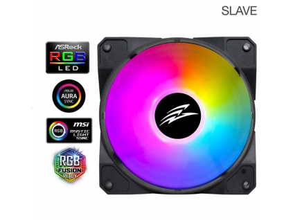 evolveo 12fs argb cerny ram ventilator 120mm slave ien508118