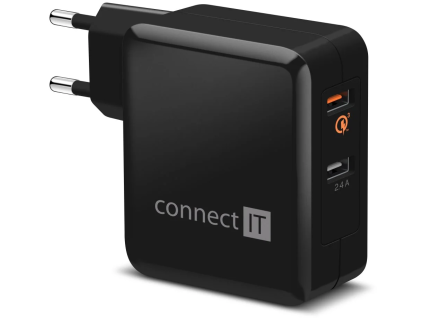 connect it quick charge 3 0 2x usb 3 4a cerny ien274698