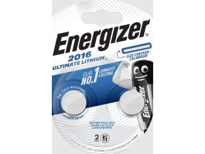 energizer ultimate lithium cr2016 2pack ien390966