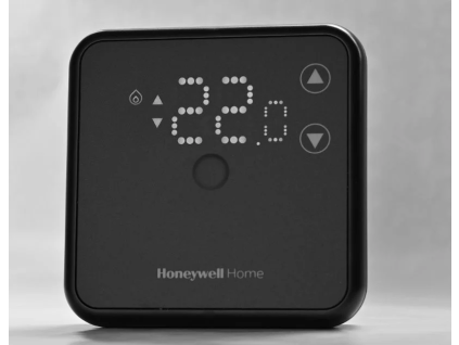 honeywell home dt3 programovatelny dratovy termostat 7denni program cerna ien504455