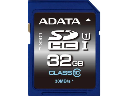 adata secure digital sdhc 32gb uhs i class10 ien170954
