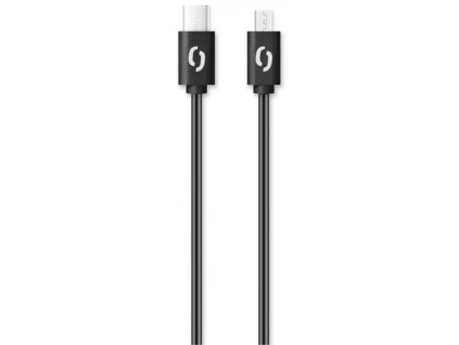 214254 datovy kabel aligator power 3a usb c micro usb 1m cerny ien382352