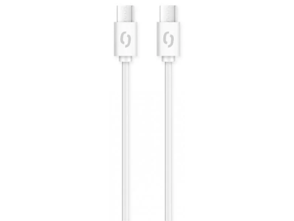 216714 datovy kabel aligator power 3a usb c usb c 1m bily ien382356