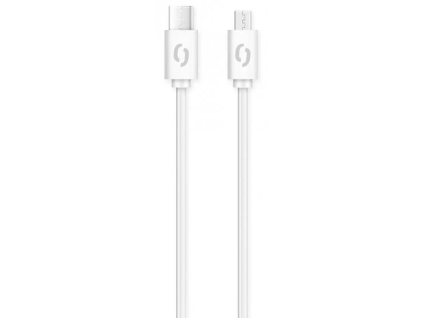216777 datovy kabel aligator power 3a usb c micro usb 1m bily ien382353