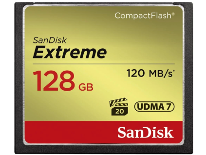sandisk extreme compact flash 128gb ien444119