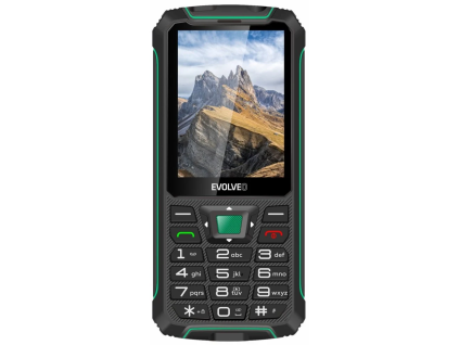 evolveo strongphone w4 cerno zeleny ien506169