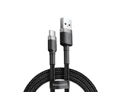 280398 baseus cafule kabel usb c 3a 1m sedo cerny ien523387