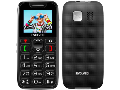 319970 evolveo easyphone cerny ien552311