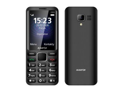 aligator d860 dual sim cerny ien576310