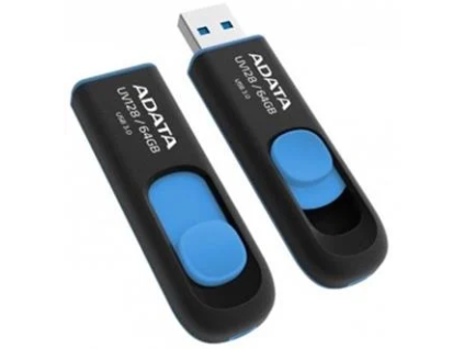 adata uv128 dashdrive 64gb cerny modry auv128 64g rbe ien257567