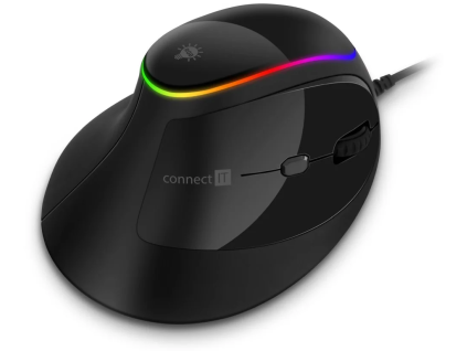 connect it cmo 2800 bk ergonomicka vertikalni opticka mys cerna ien341168
