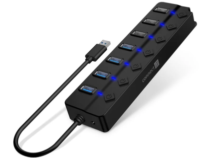 274860 connect it mighty switch 2 usb a hub 4xusb a 3 0 3xusb a 2 0 externi ien518770