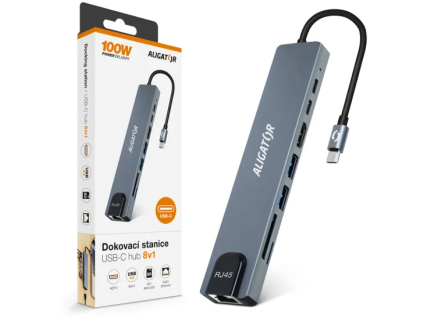 aligator usb c hub 8v1 ien528880