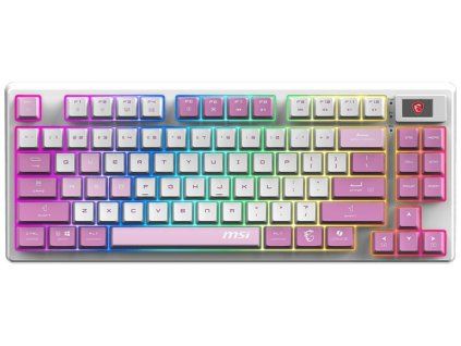 msi forge gk600 tkl wireless violet ien558547