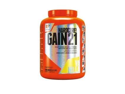 Extrifit Hardcore Gain 21 3000 g vanilla (Příchuť vanilka)