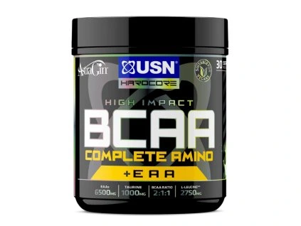 USN BCAA Complete Amino 400 g jablko (Příchuť zelené jablko)