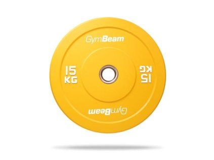 bumper plate 51mm gymbeam 15kg