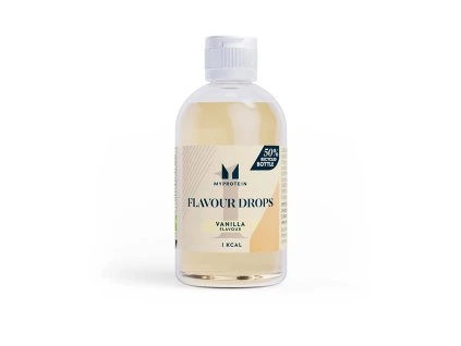 MyProtein Flavour Drops 50 ml vanilla (Příchuť vanilka)