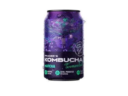 Prager's Kombucha 330 ml matcha (Příchuť matcha)