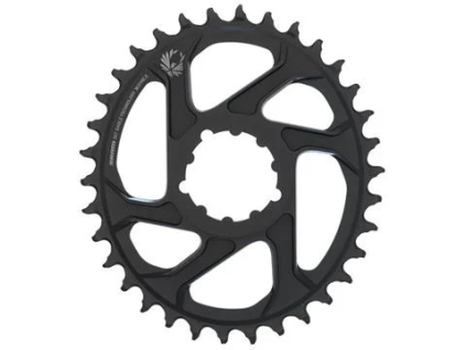 sram x sync 2 eagle oval black 34z prevodnik ien325602