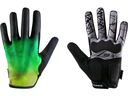 force mtb core letni rukavice fluo zelene vel l ien406272