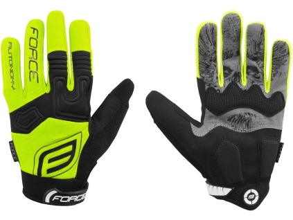 force mtb autonomy rukavice fluo vel m ien406194