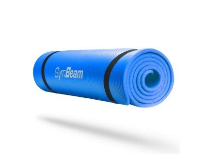 yoga mat blue angle