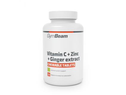 vitamin c zinc ginger extract 90 tabs gymbeam