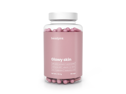 glowy skin 90 caps beastpink