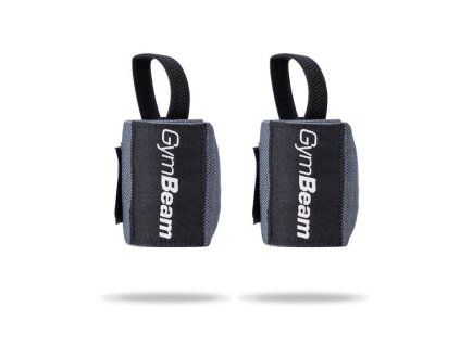wrist wraps firm dark grey gymbeam 1