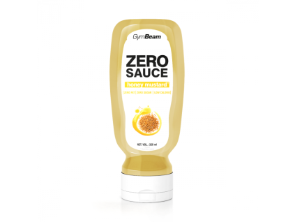 zero sauce honey mustard 320 ml gymbeam