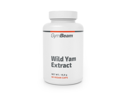 wild yam extract 60 vegan caps gymbeam