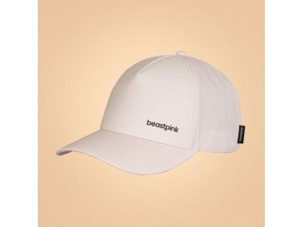 ponytail cap ivory beastpink 1