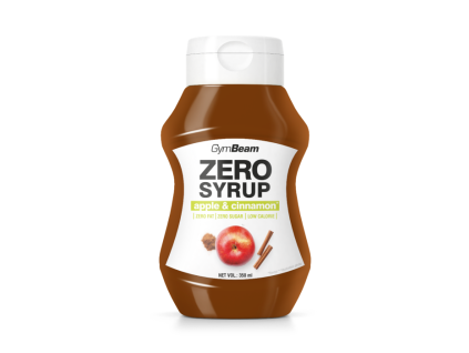 zero sauce apple cinammon 350 ml gymbeam