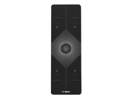 tpe yoga mat design black 1