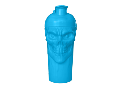 the curse skull shaker bottle blue 801