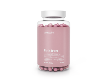 pink iron 90 caps gymbeam