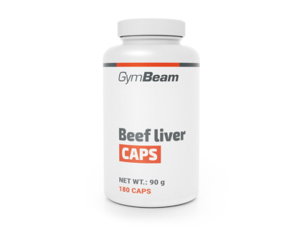 beef liver caps 180 caps gymbeam 1