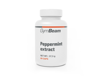 peppermint extract 60 caps gymbeam 1