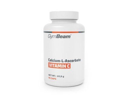 calcium l ascorbate vitamin c 90 caps gymbeam 1