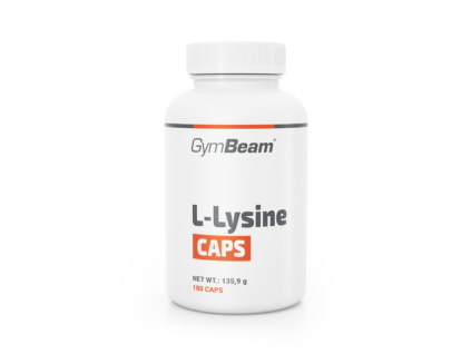 l lysine 180 caps gymbeam 1