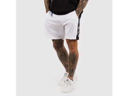 Šortky Vertical White - GymBeam (Veľkosť S)