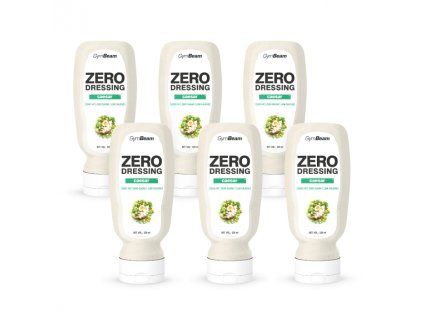 ZERO DRESING caesar – GymBeam (Gramáž 20 x 2,8 g)