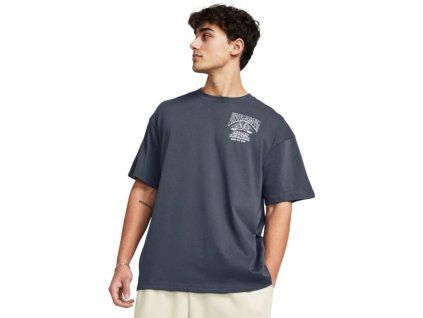 Tričko HW RECORD BREAKERS SS Sivé - Under Armour (Veľkosť S)