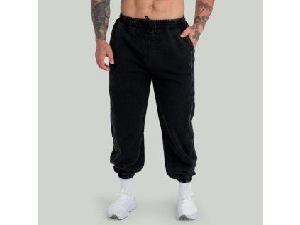 Tepláky Washed Black - STRIX (Veľkosť S)