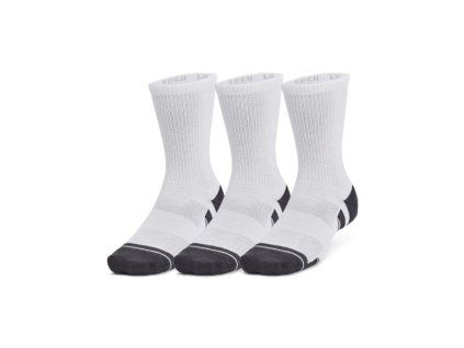 Ponožky Performance Tech 3pk Crew White - Under Armour (Veľkosť M)