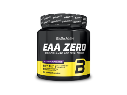 BioTech EAA Zero 350 g blue grape (Príchuť modré hrozno)