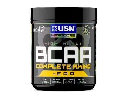 USN BCAA Complete Amino 400 g jablko (Príchuť zelené jablko)